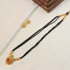 Textured Mini Bead Necklace