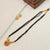 Textured Mini Bead Necklace