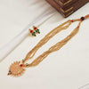 Black Crystal Statement Necklace