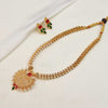 Red Beaded Temple Necklace