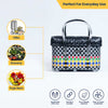 Half Basket with Lid – Nautical Compact Tote