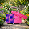 Multipurpose Half Basket with Lid – Durable Everyday Organizer