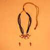 Chandramukhi Red Mani Pendant Mangalsutra