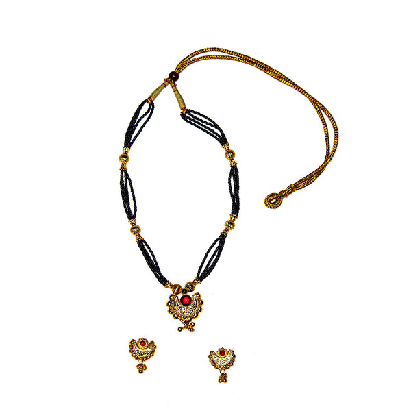 Maharashtrian Chandramukhi Mangalsutra for Weddings & Special Occasions