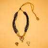 Multi-Layer Modern Chand Mangalsutra With Earing
