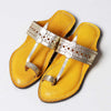 Mini Maharaja Kolhapuri chappal for kids handmade leather