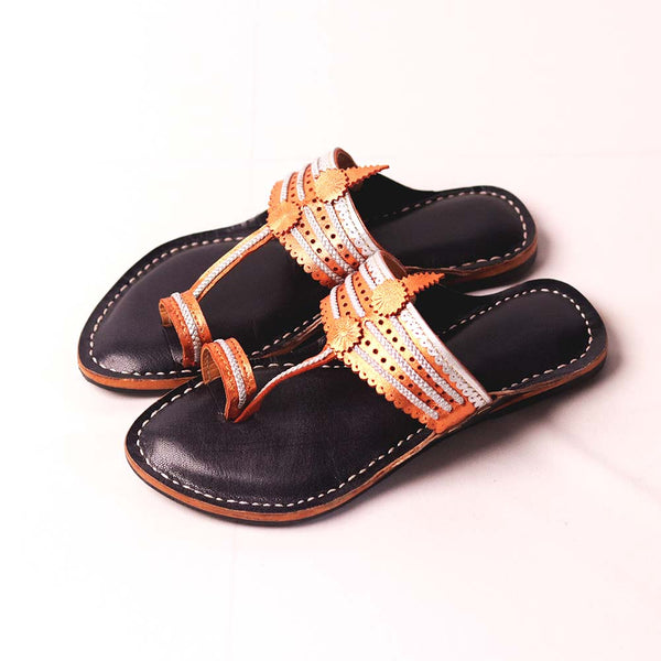 Nanhe Kadam Kolhapuri chappal handmade for kids