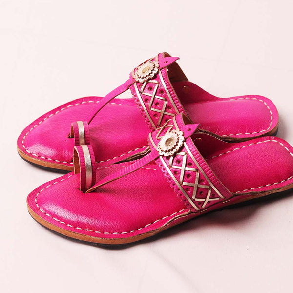 Mithu Walks Kolhapuri kids handmade leather sandal