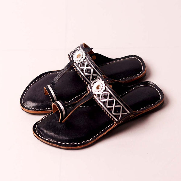 Natkhat Steps Kolhapuri kids handmade leather sandal