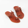Kids Brown Handcrafted Kolhapuri Chappal