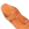 Kids Yellow Leather Kolhapuri Chappal