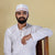 White Embroidered Signature Topi – Classic Heritage Headwear