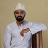 Maharashtrian Golden Fur Topi – Festive Luxury Headpiece
