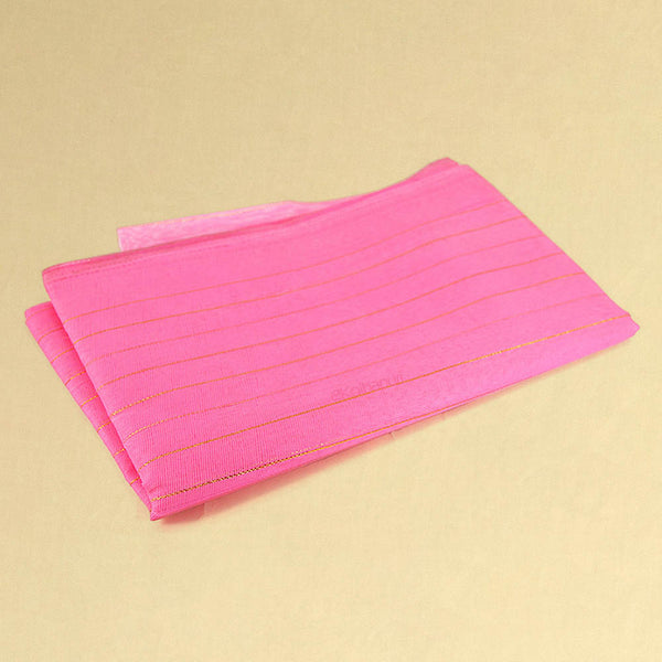 Light Pink Satin Pheta Fabric – Elegant Pastel Turban Fabric