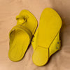 Lemon Yellow Pop – Bold and Bright Kolhapuri for Men