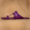 Rich Beet Heritage – Deep-Toned Traditional Men’s Kolhapuri