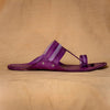 Rich Beet Heritage – Deep-Toned Traditional Men’s Kolhapuri