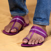 Rich Beet Heritage – Deep-Toned Traditional Men’s Kolhapuri