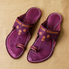Bold Beetroot – Men’s Spectrum Classic Leather Chappal