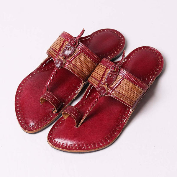 Khaas Kapshi men’s Kolhapuri sandal handmade in genuine leather