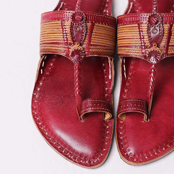 Khaas Kapshi men’s Kolhapuri sandal handmade in genuine leather