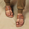 Saral Patta Kapshi Kolhapuri sandal for men handcrafted