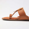 Rustic Allure – Orange-Brown Heritage Kolhapuri Chappal