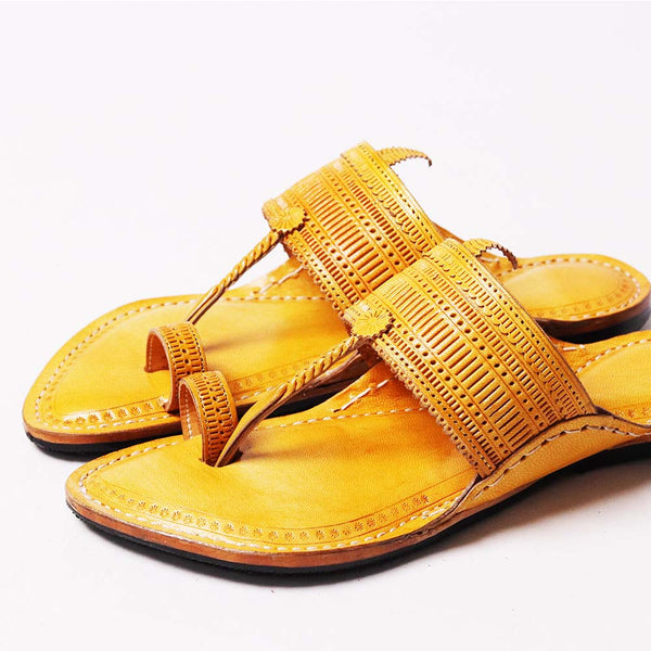 Punch Patta Kolhapuri men’s handmade leather footwear