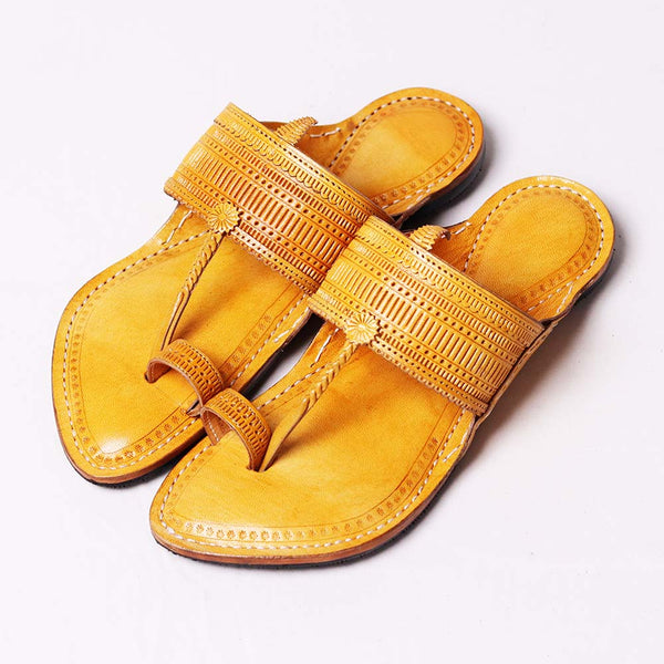 Punch Patta Kolhapuri men’s handmade leather footwear