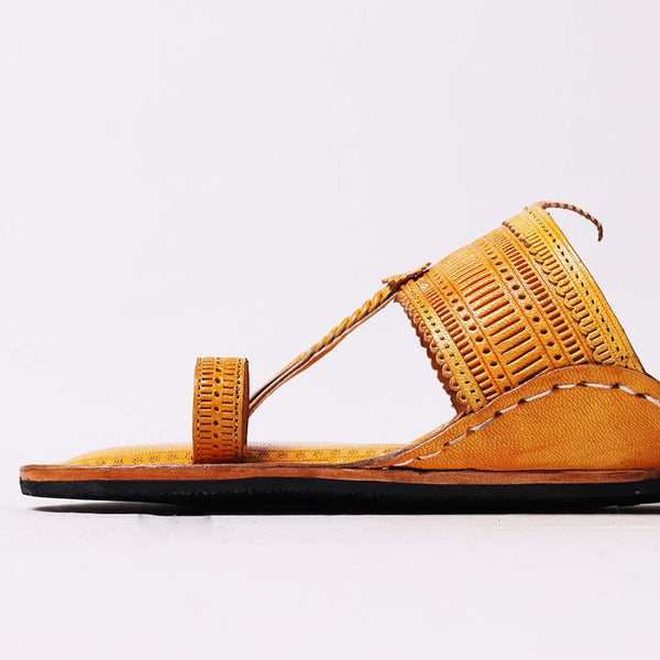 Punch Patta Kolhapuri men’s handmade leather footwear