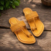 Chestnut Charm – Rustic Leather Kolhapuri for Modern Men