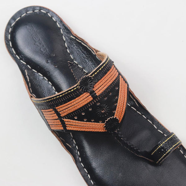 Classic Black Opulence – Men’s Spectrum Classic Leather Footwear