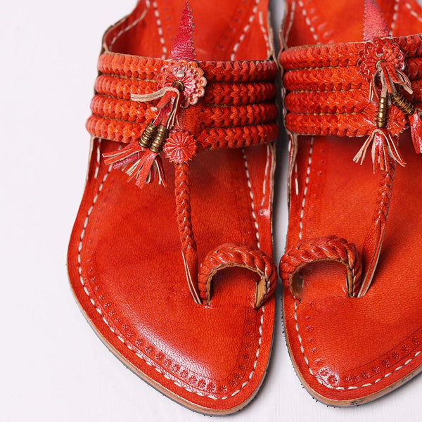 4 Veni Wala Kolhapuri handmade leather sandal for men