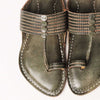 Embossed Veni Kolhapuri men’s handcrafted leather sandal