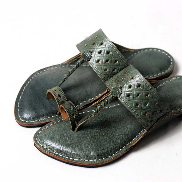 Men’s Punch Patta Kolhapuri leather handmade sandal