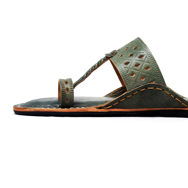 Men’s Punch Patta Kolhapuri leather handmade sandal