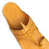 Indian Yellow Handcrafted Kolhapuri Flats