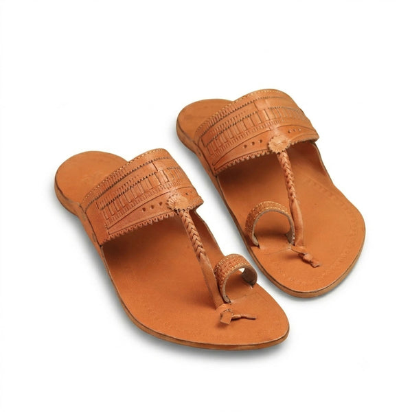 Shilp Natural Classic Kolhapuri Flats