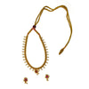 Kolhapuri Moti Thushi and Earrings – A Timeless Maharashtrian Set