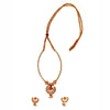 Chand Pipe Thushi Necklace With Earing