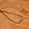 Vertical Ball Jhondhali Pot Necklace