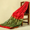 Unstitched Orange Nauwari Saree – Premium Vibrant Weave