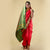 Readymade Orange Nauwari Saree – Sunset-Hued Easy Draped Saree