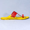 Yellow Red Funky – Women’s Colorburst Kolhapuri Chappal