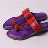 Jambhli Embossed Kapshi Kolhapuri women’s handcrafted chappal