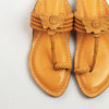 Braided Orange Floral – Women’s Colorburst Kolhapuri Chappal
