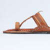 Earthy Brown Bliss – Women’s Spectrum Classic Kolhapuri Chappal