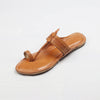 Earthy Brown Bliss – Women’s Spectrum Classic Kolhapuri Chappal