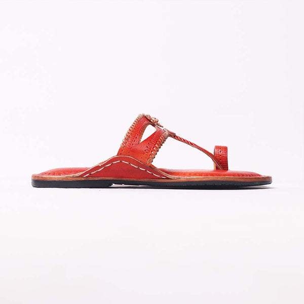 Aboli Kolhapuri handmade leather sandal for women