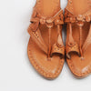 Timeless Beauty – Women’s Heritage Brown Kolhapuri Chappal